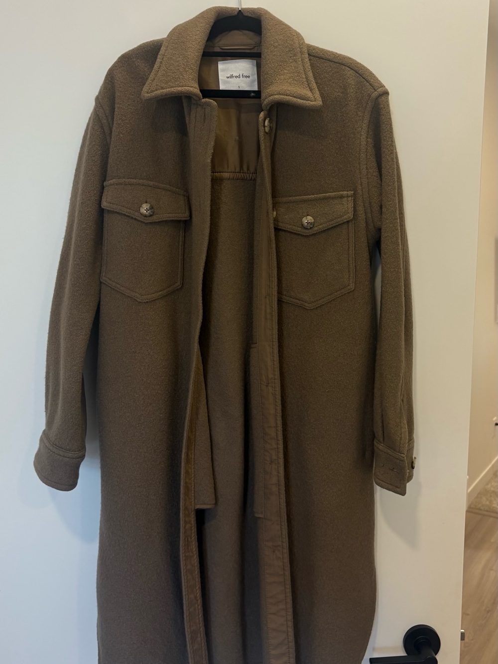 Wilfred Ganna jacket long